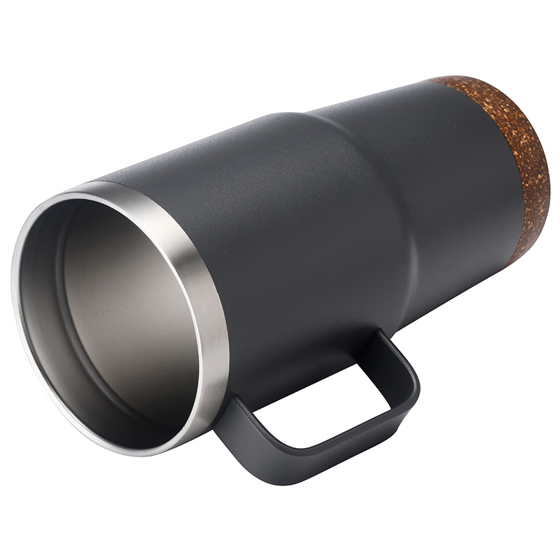 24oz. Travel Mug with Cork Bottom & Lid 15