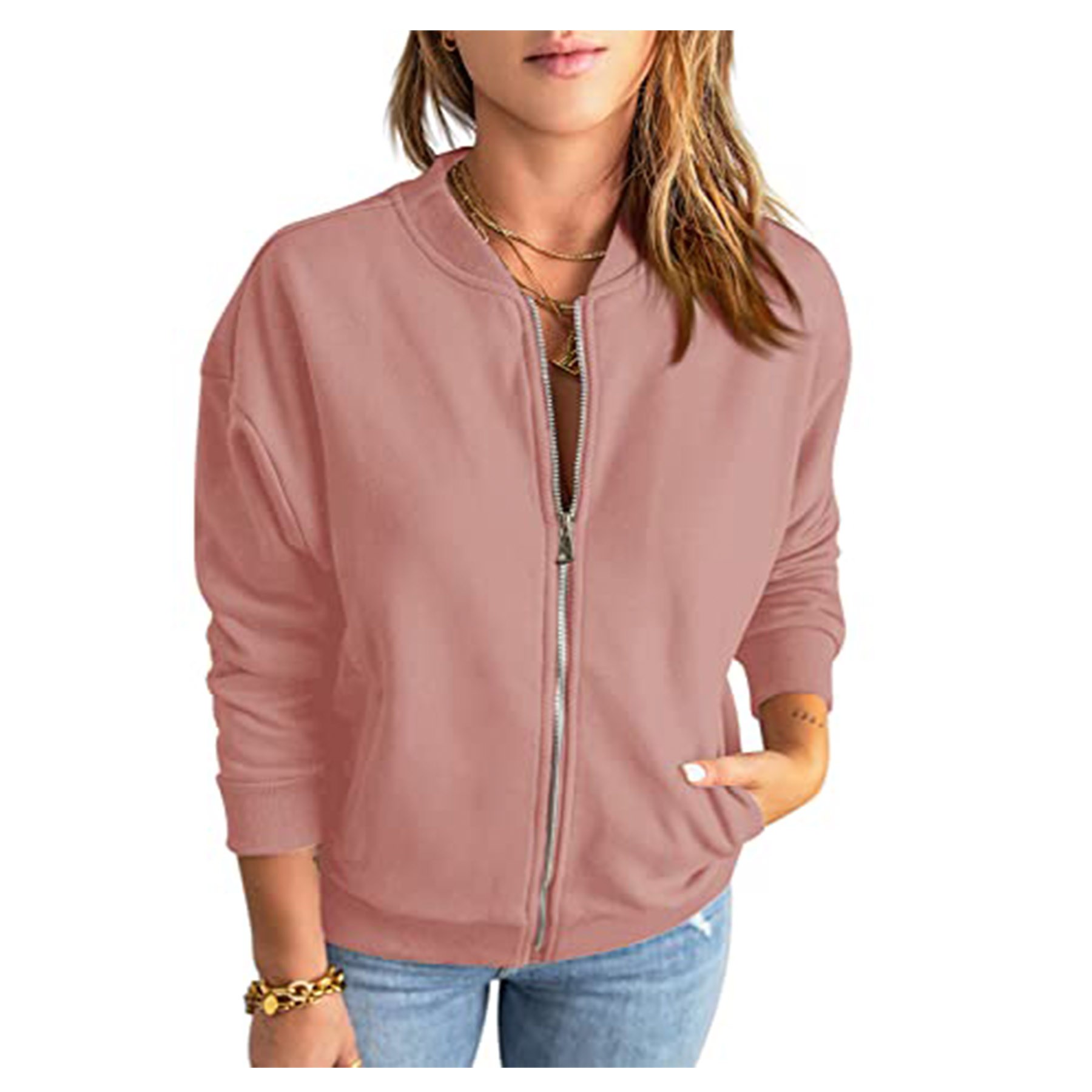 Women Zip Up Jacket 2