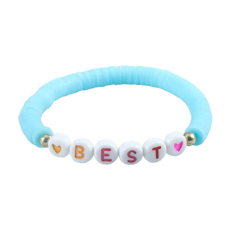 Customized colorful Letters Bracelet 5