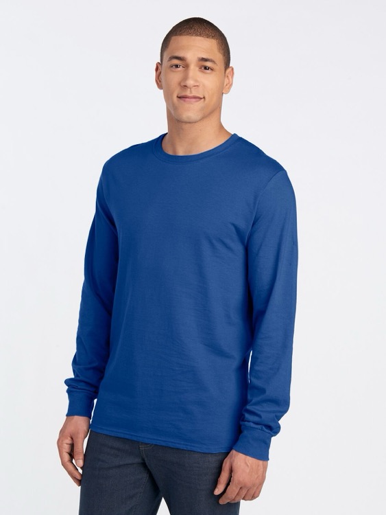 FRUIT OF THE LOOM ICONIC Ring-Spun Unisex Long-Sleeve T-Shirt 1