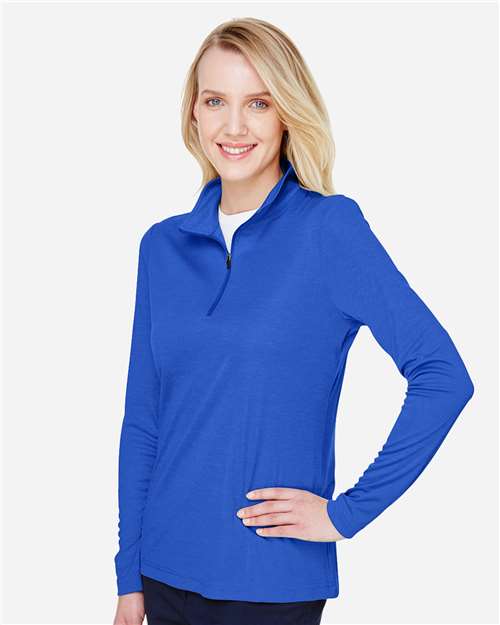 Women's Zone Sonic Heather Performance Quarter-Zip Pullover - TT31HW 54