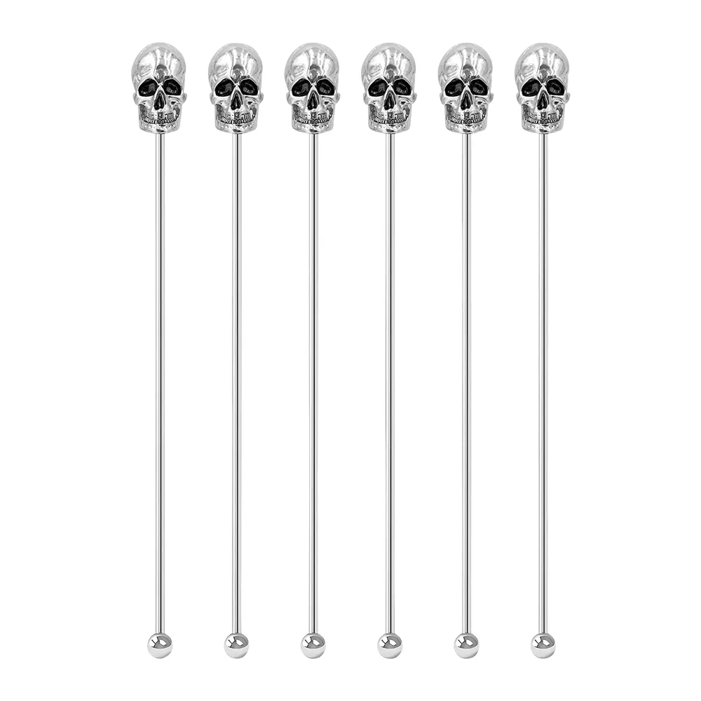 Custom Molded Stainless Steel Swizzle Sticks 2