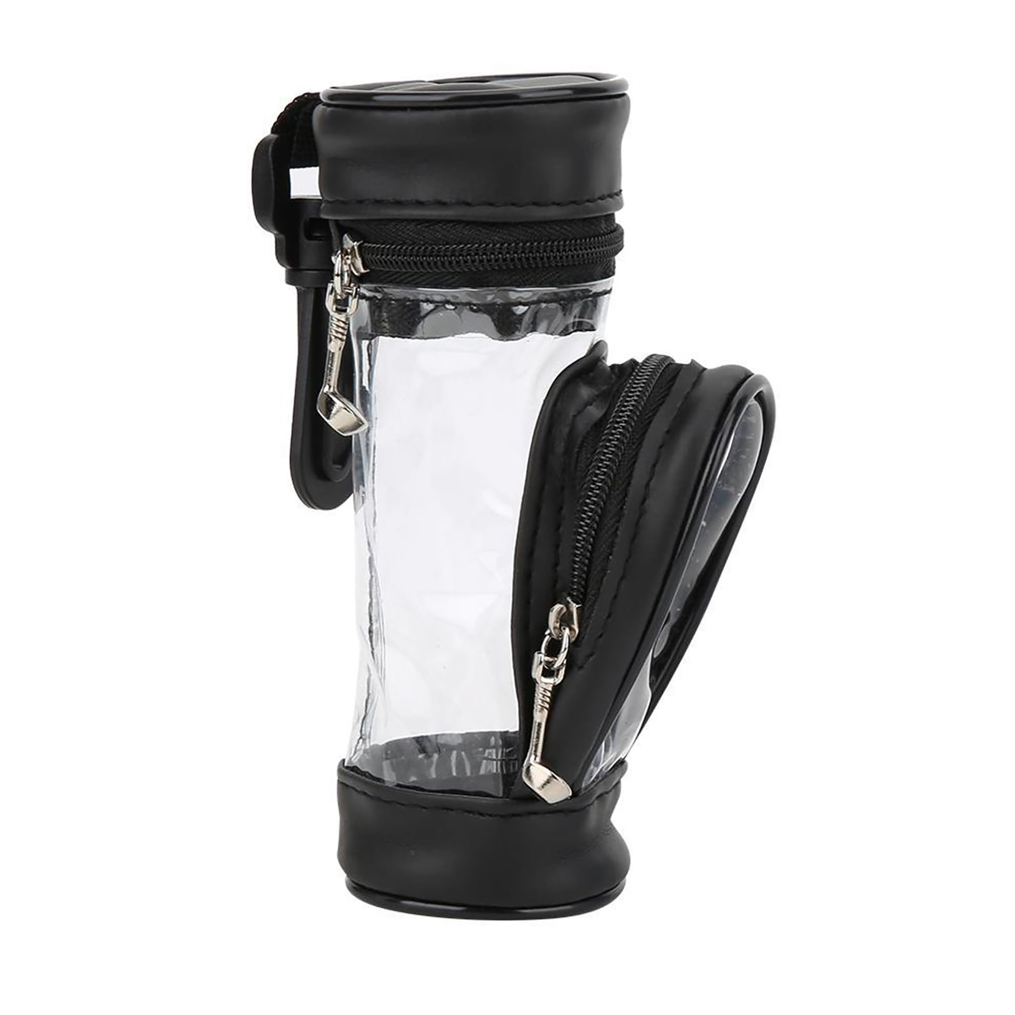 Portable PU Golf Ball and Tee Holder with Clip 6