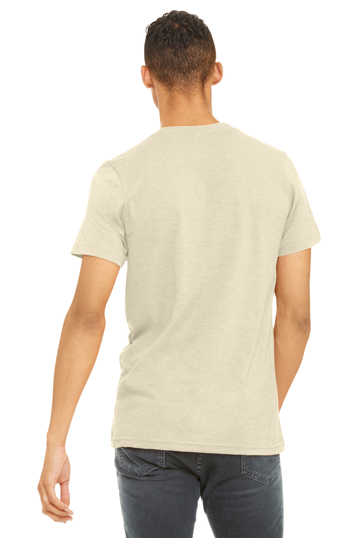 BELLA+CANVAS Unisex Heather CVC Short Sleeve Tee. BC3001CVC 26