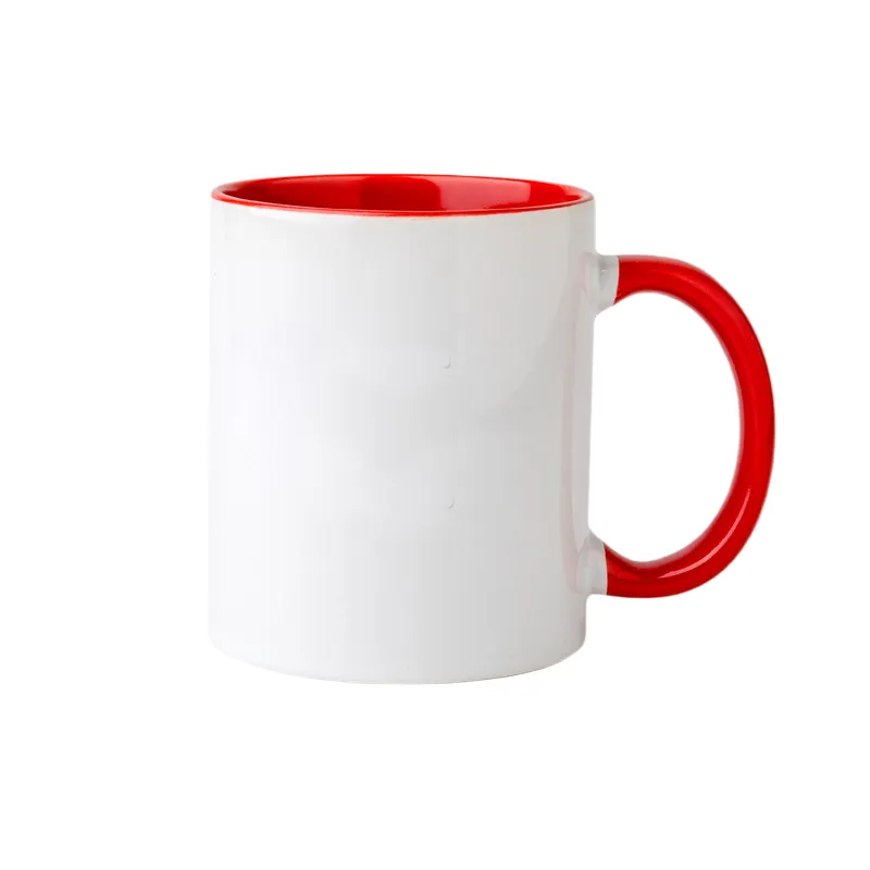 Custom 11 oz. Two tone Ceramic Mugs 3