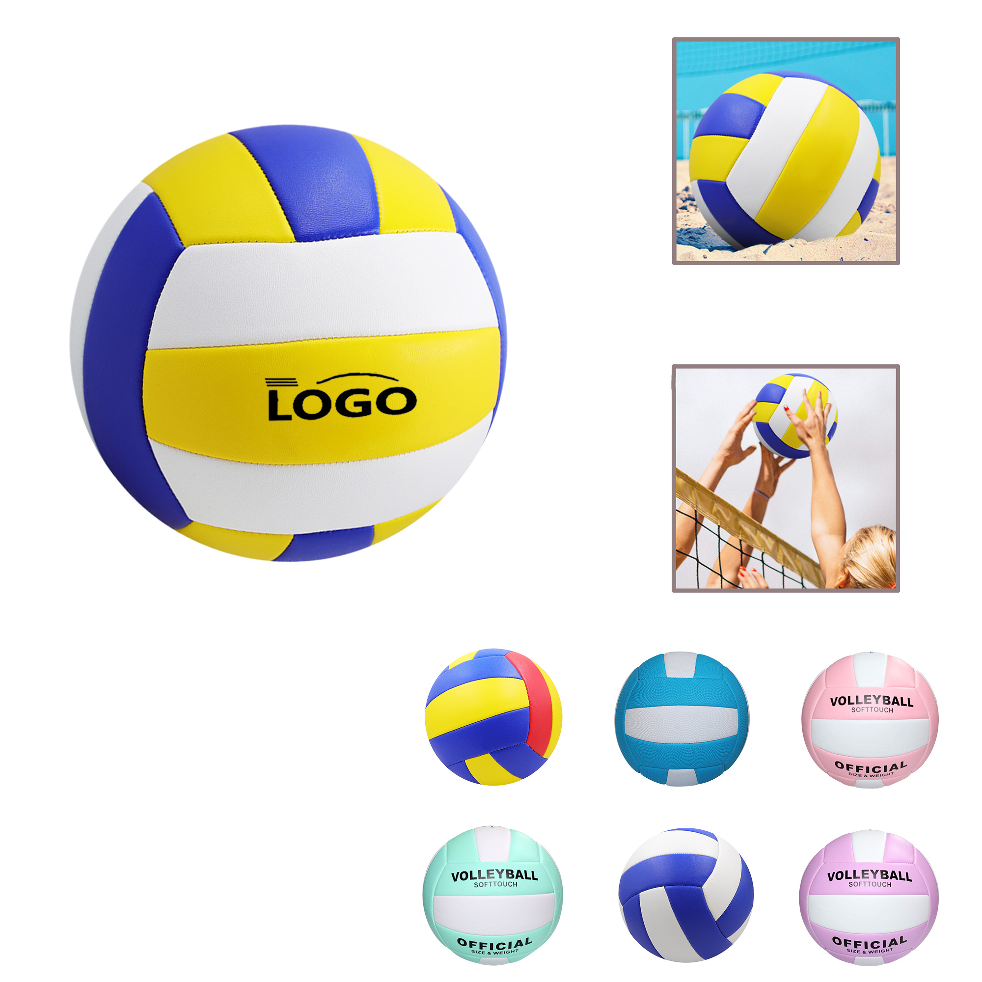 MOQ100 Size 5 Volleyball 7