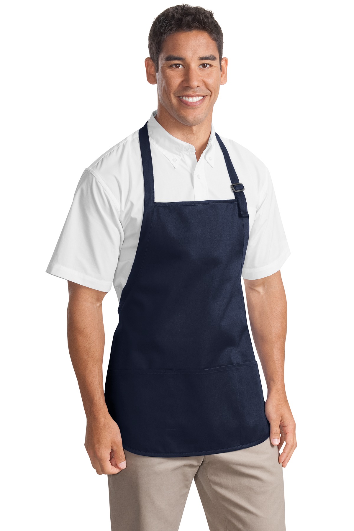 Port Authority Medium-Length Apron with Pouch Pockets. A510 34