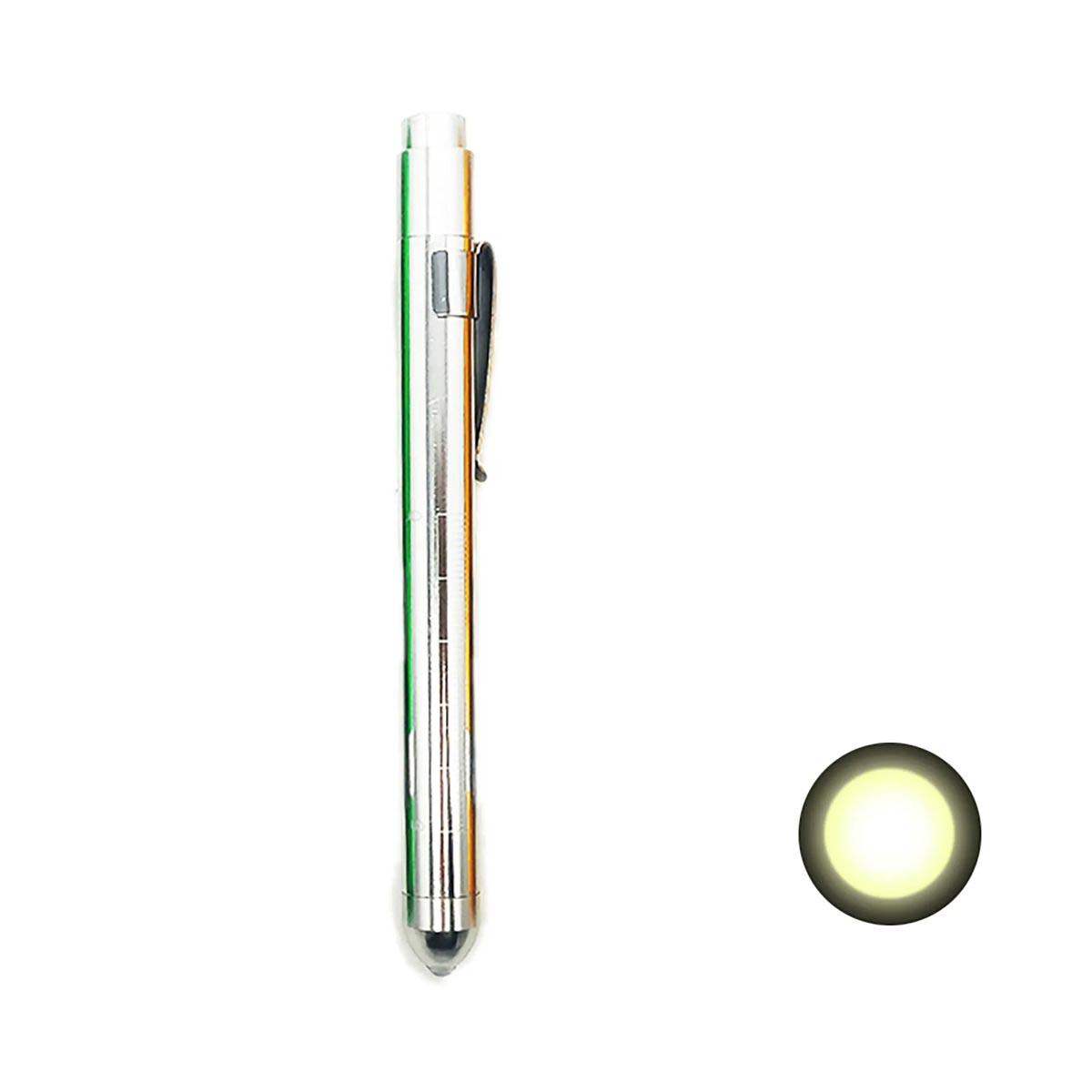 Compact LED Medical Penlight with Pocket Clip 11