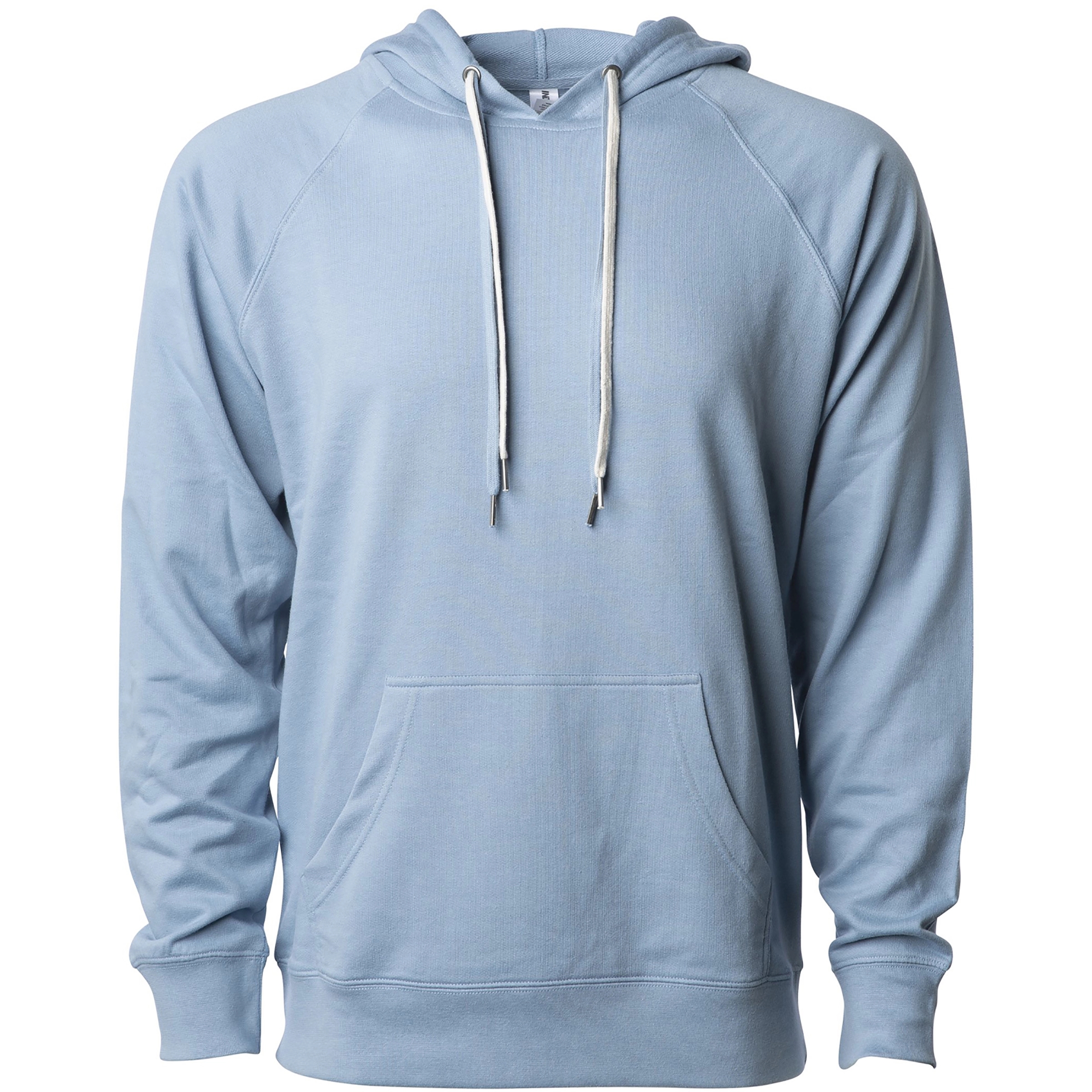 Unisex Lightweight Loopback Terry Hooded Pullover 3