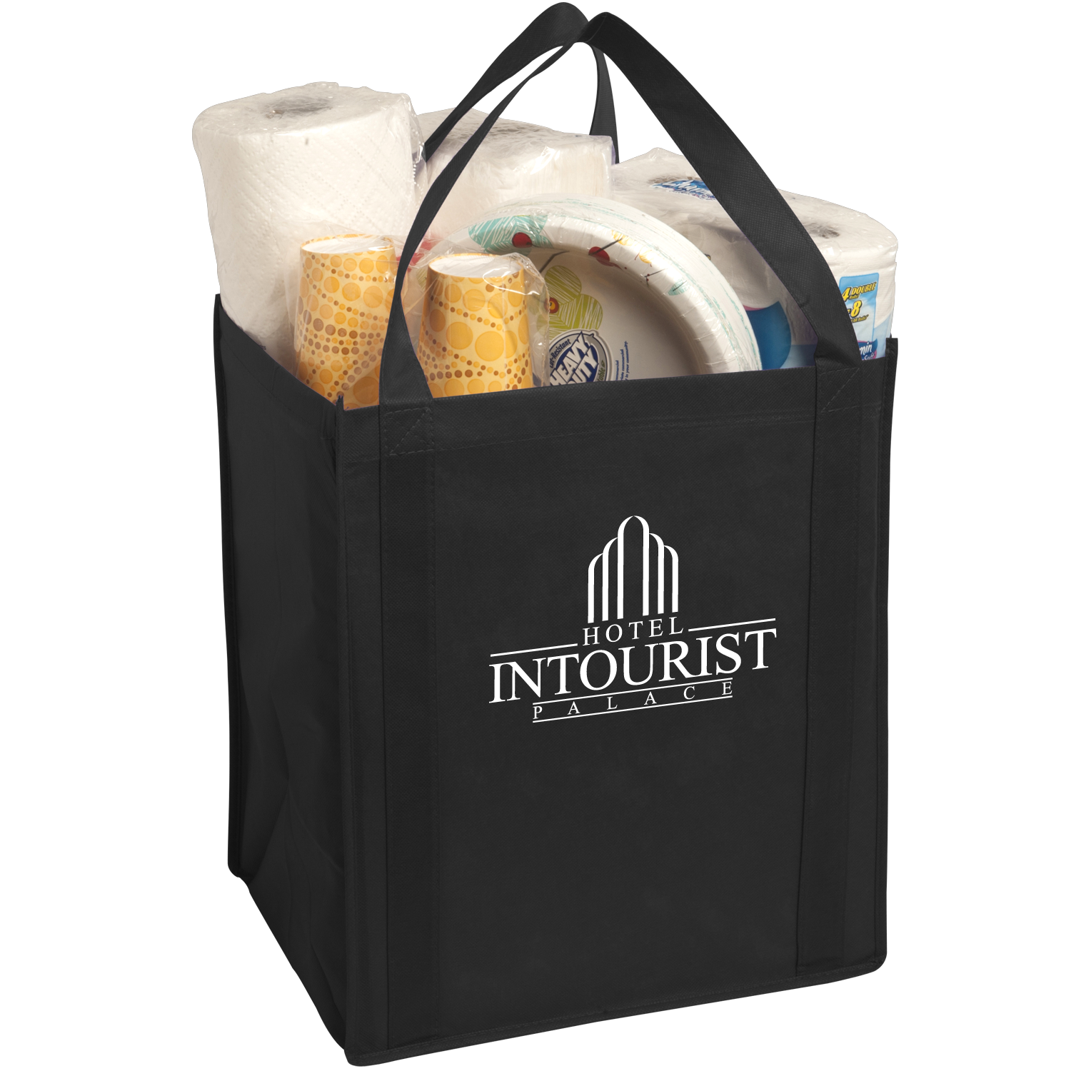 Large Non-Woven Grocery Shopping Tote Bag 2