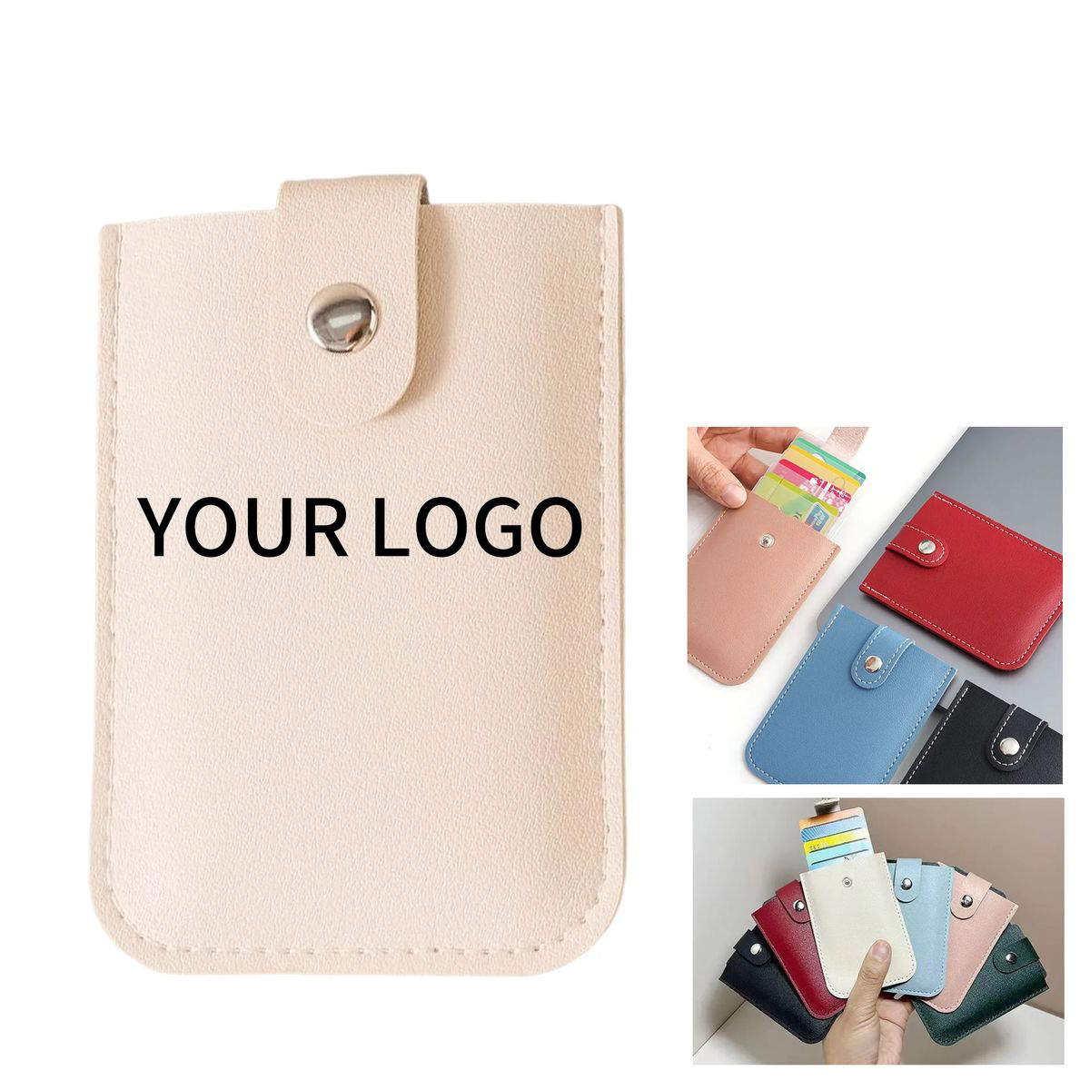 PU Leather Pocket Card Case for Daily Use 1