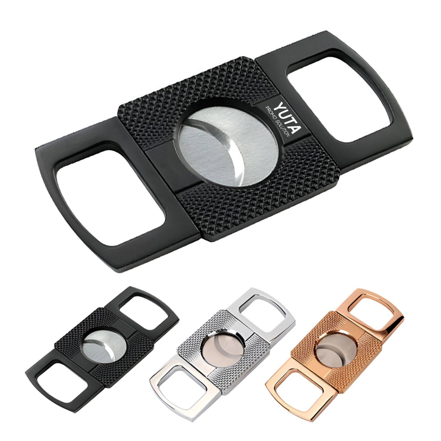 Stainless steel cigar cutter 1