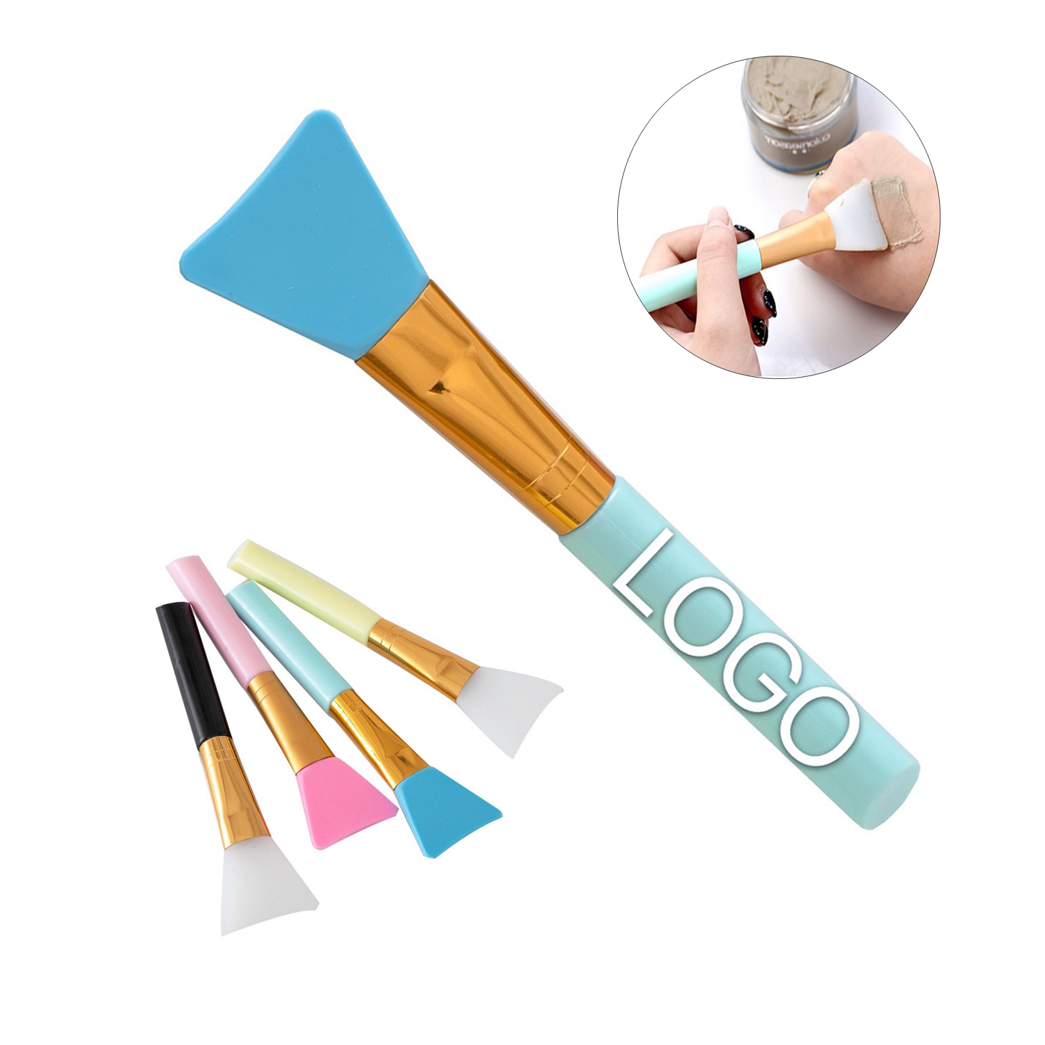 Silicone Facial Mask Brush 1