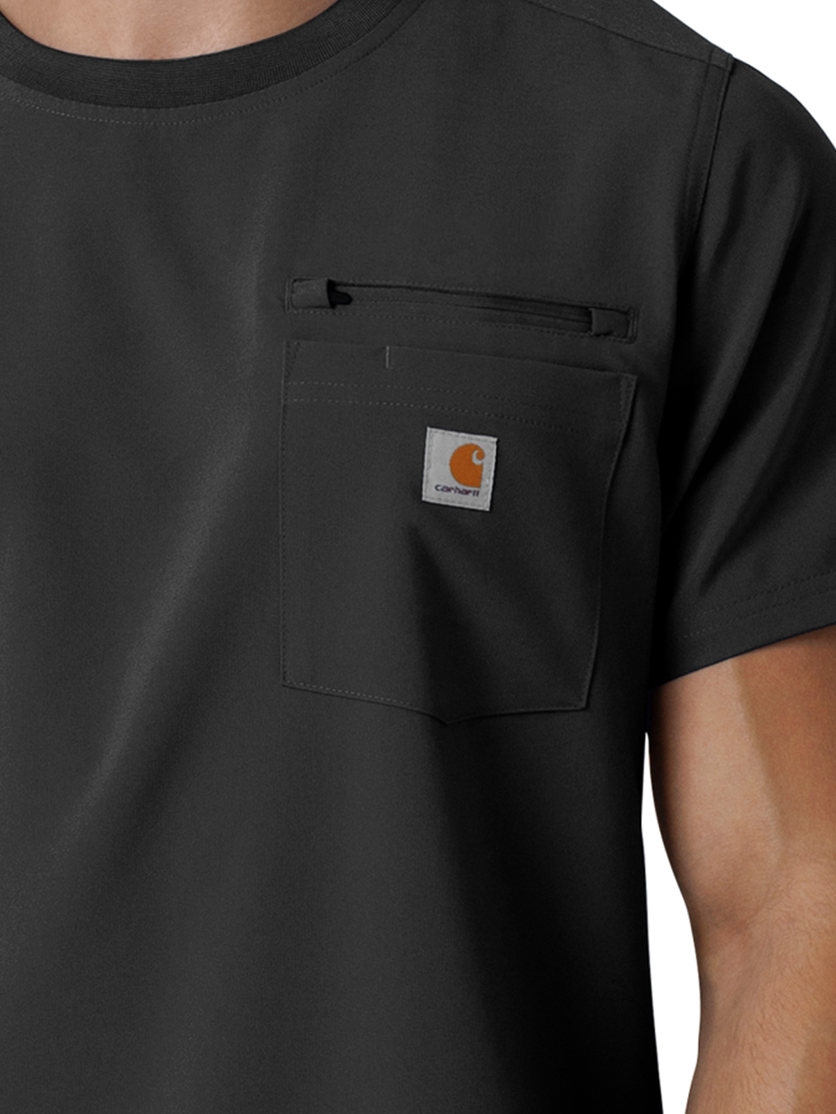Carhartt Scrubs - Force Cross-Flex - Men's Two-Pocket Crew Neck Scrub Top 7