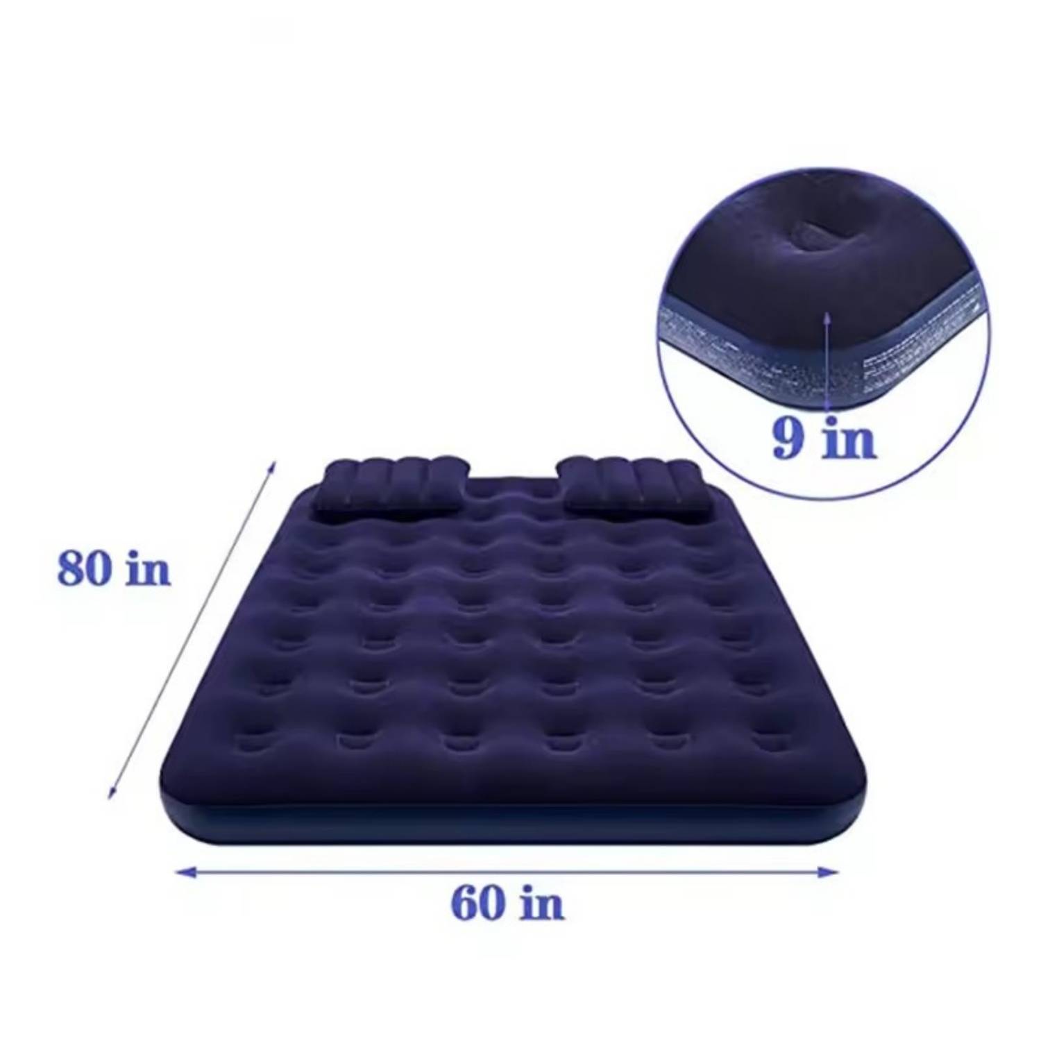 Double Flocked Air Mattress 2