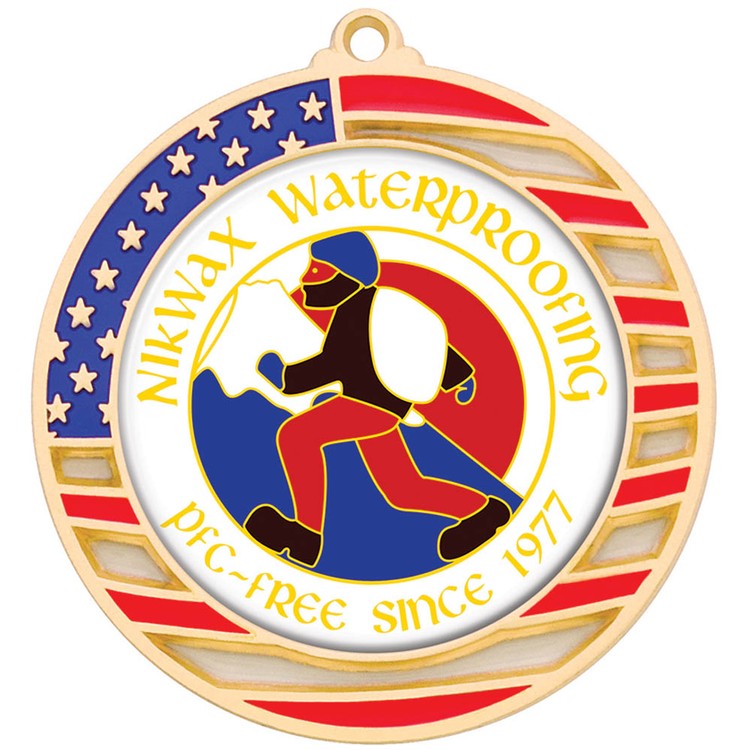 Express Vibraprint™ American Flag Insert Medallion (2-3/4")
