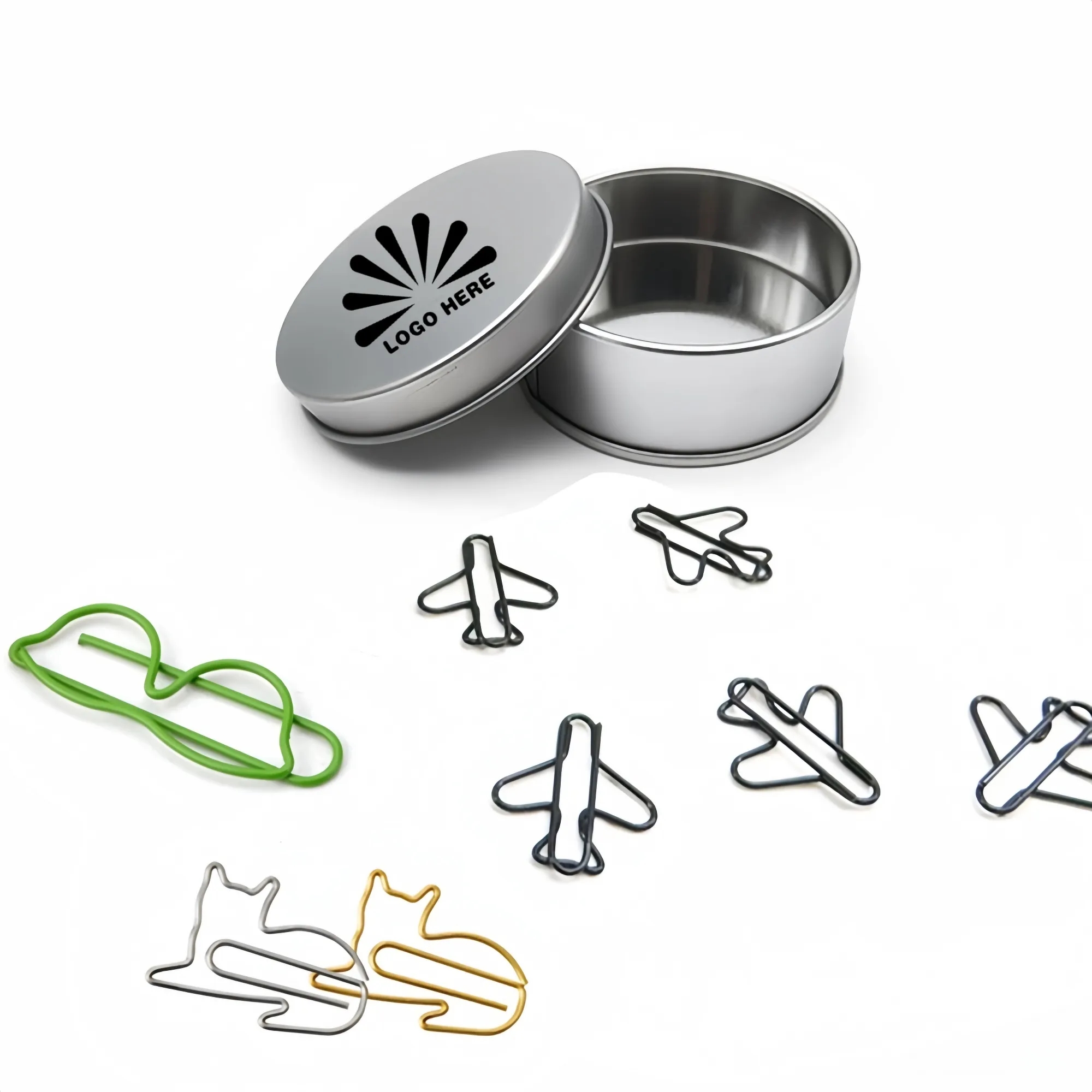 MOQ50 Creative Shape Paper Clips 3