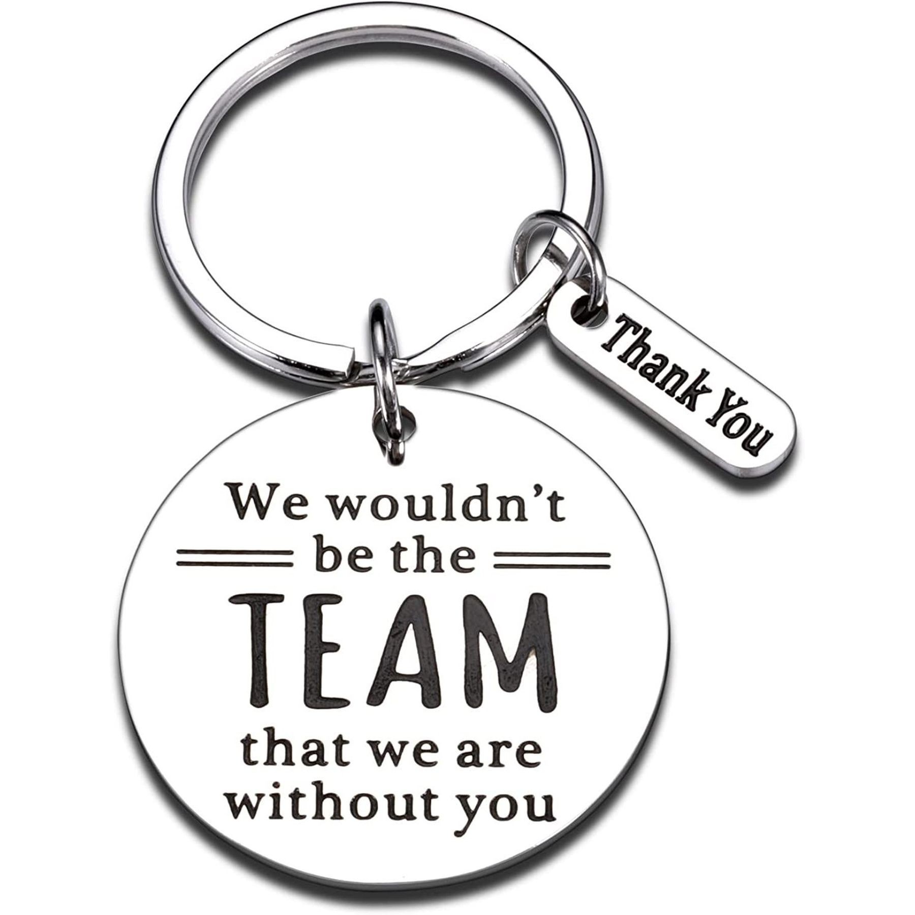 Team Encouragement Promotional Gifts Showoff Metal Keychain