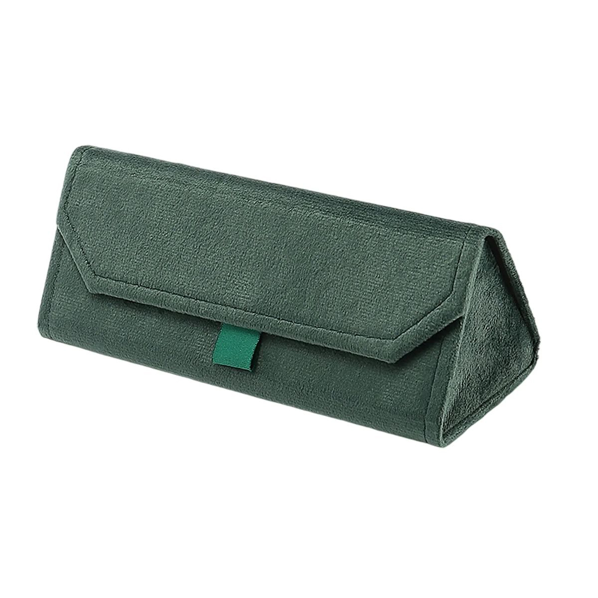 Triangle Suede Glasses Pouch 4