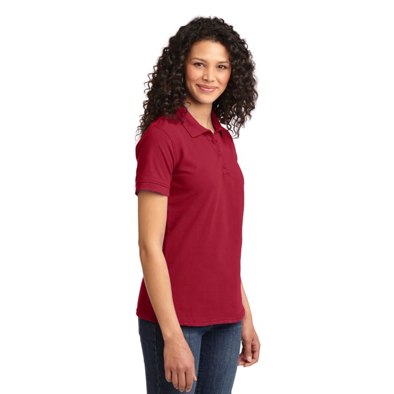 Port & Company Women's Core Blend Pique Polo. 19