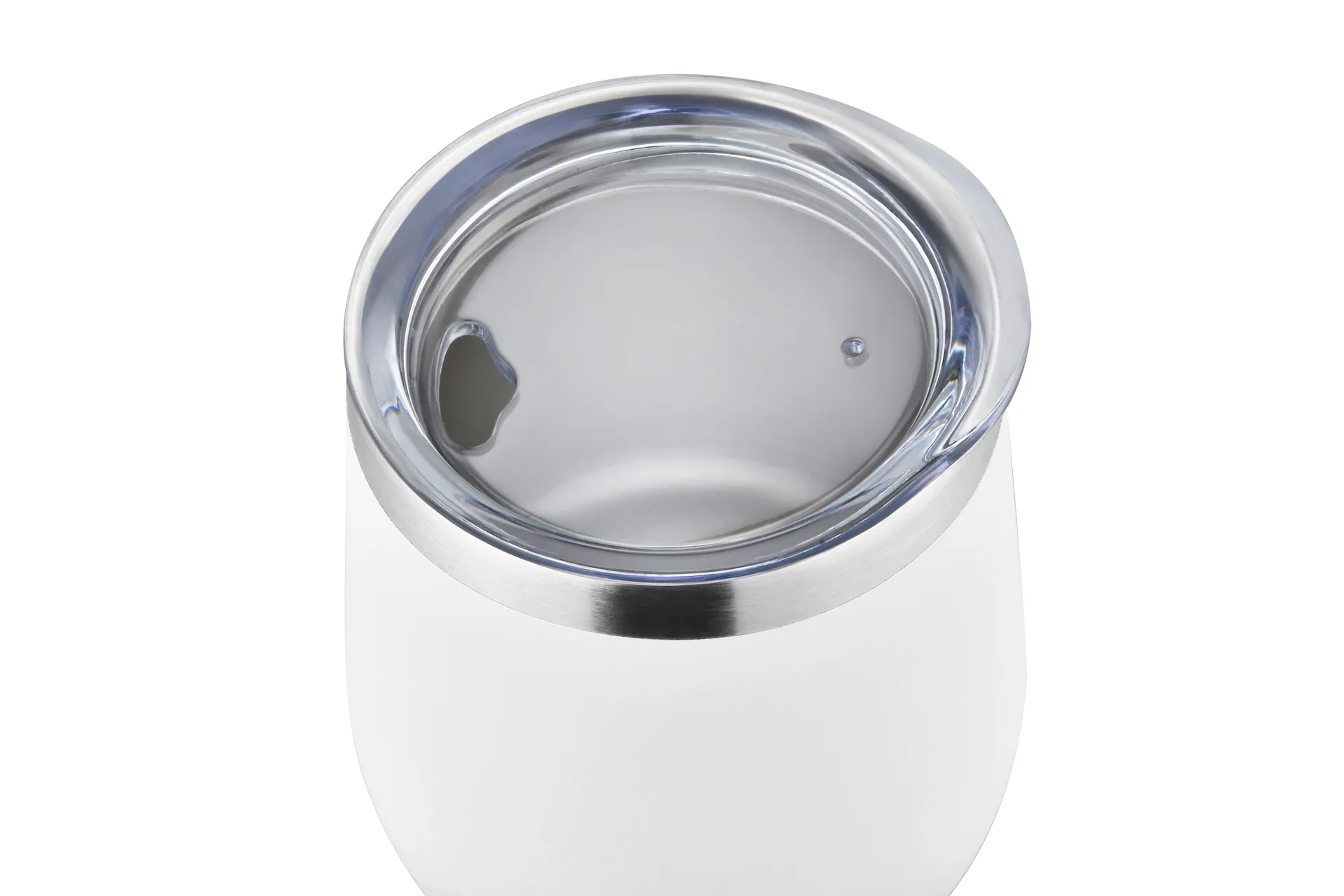 12oz Powder Coated Stainless Double Wall Vacuum Wine Cup 17