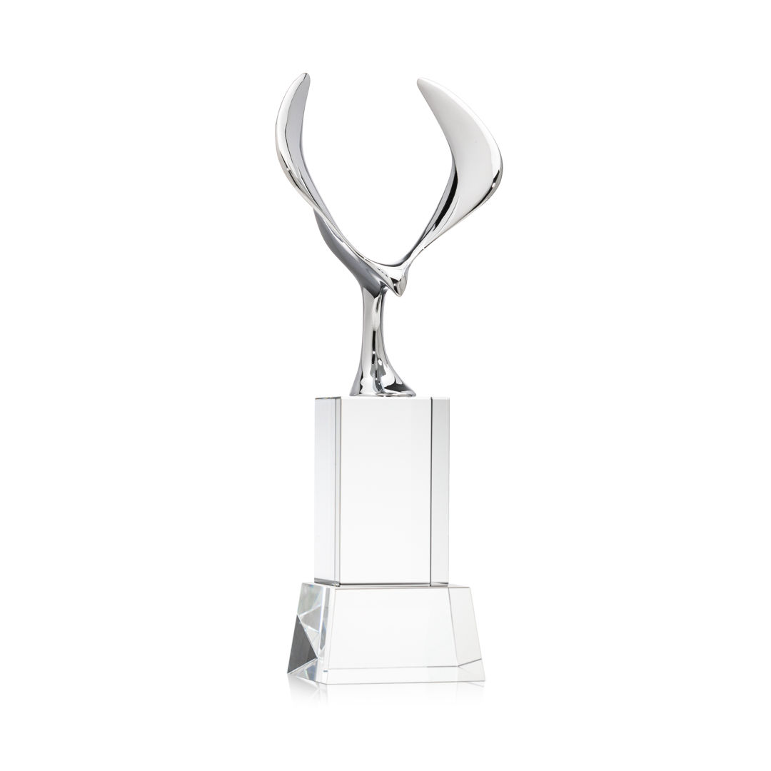 Maverick Eagle VividPrint™ Award on Belcroft Base - Clear 8