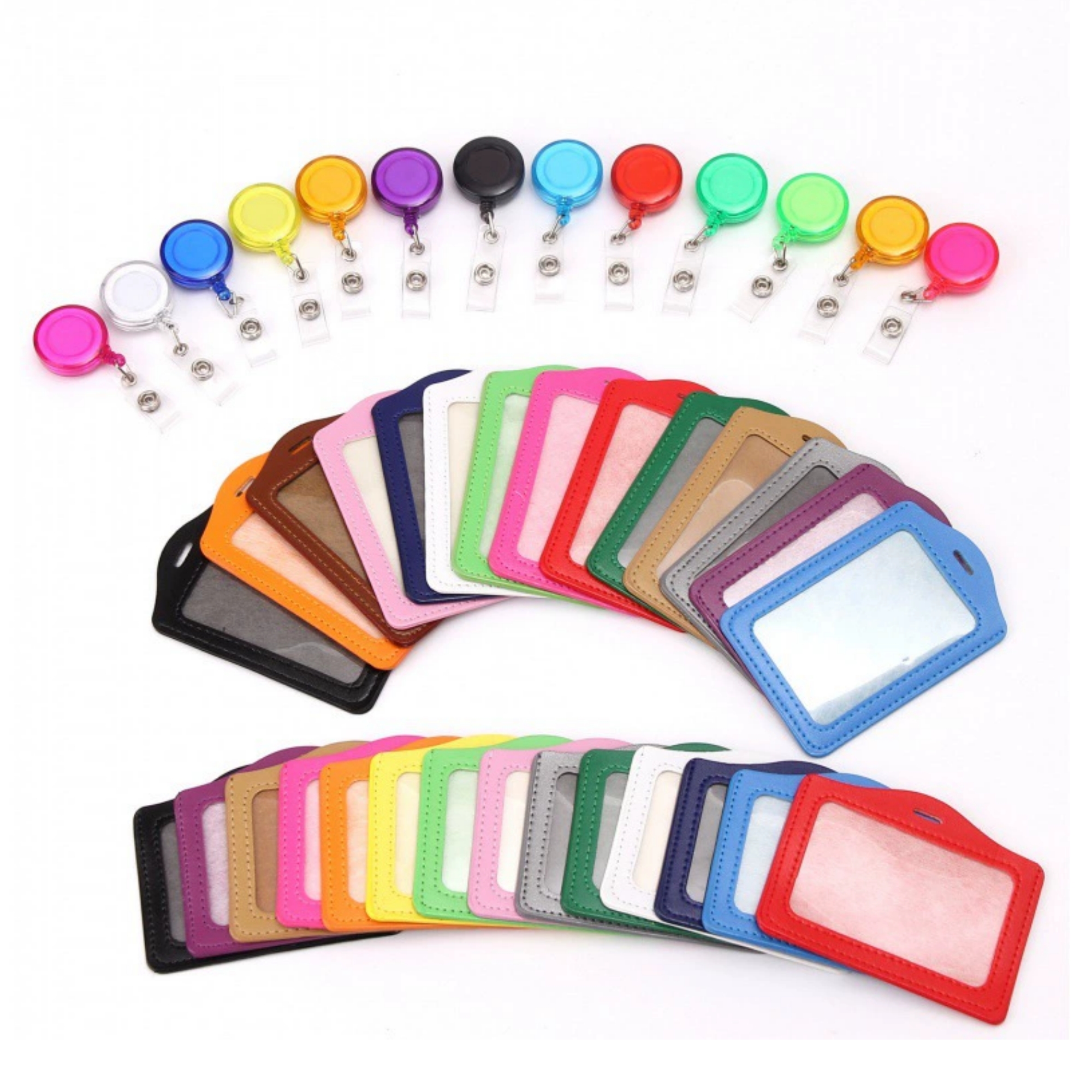 Multi-Color Name Badge Holder 6