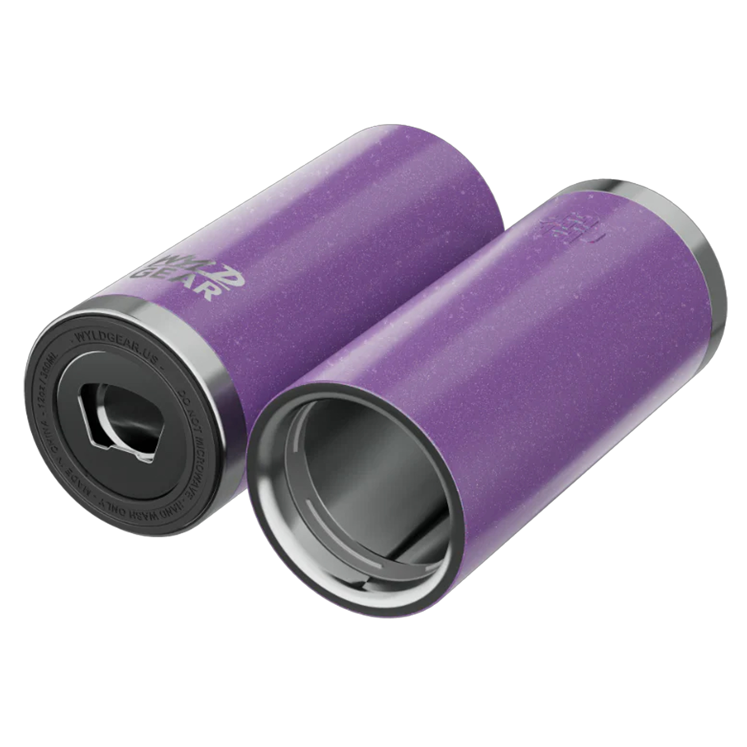 12 oz Wyld Gear® Stainless Steel Vacuum Insulated Slim Can 4