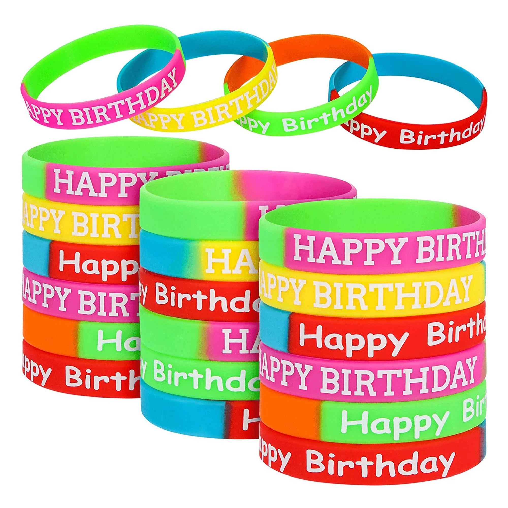 Colorful Silicone Wristbands 4