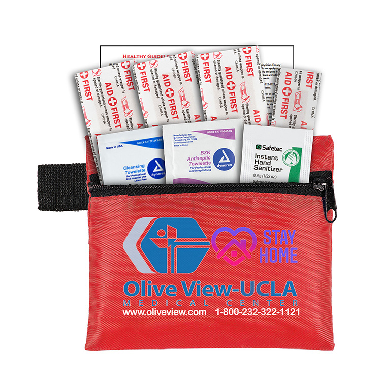 "SAFE HELPER" 8 Piece Hand Sanitizer First Aid Kit 6