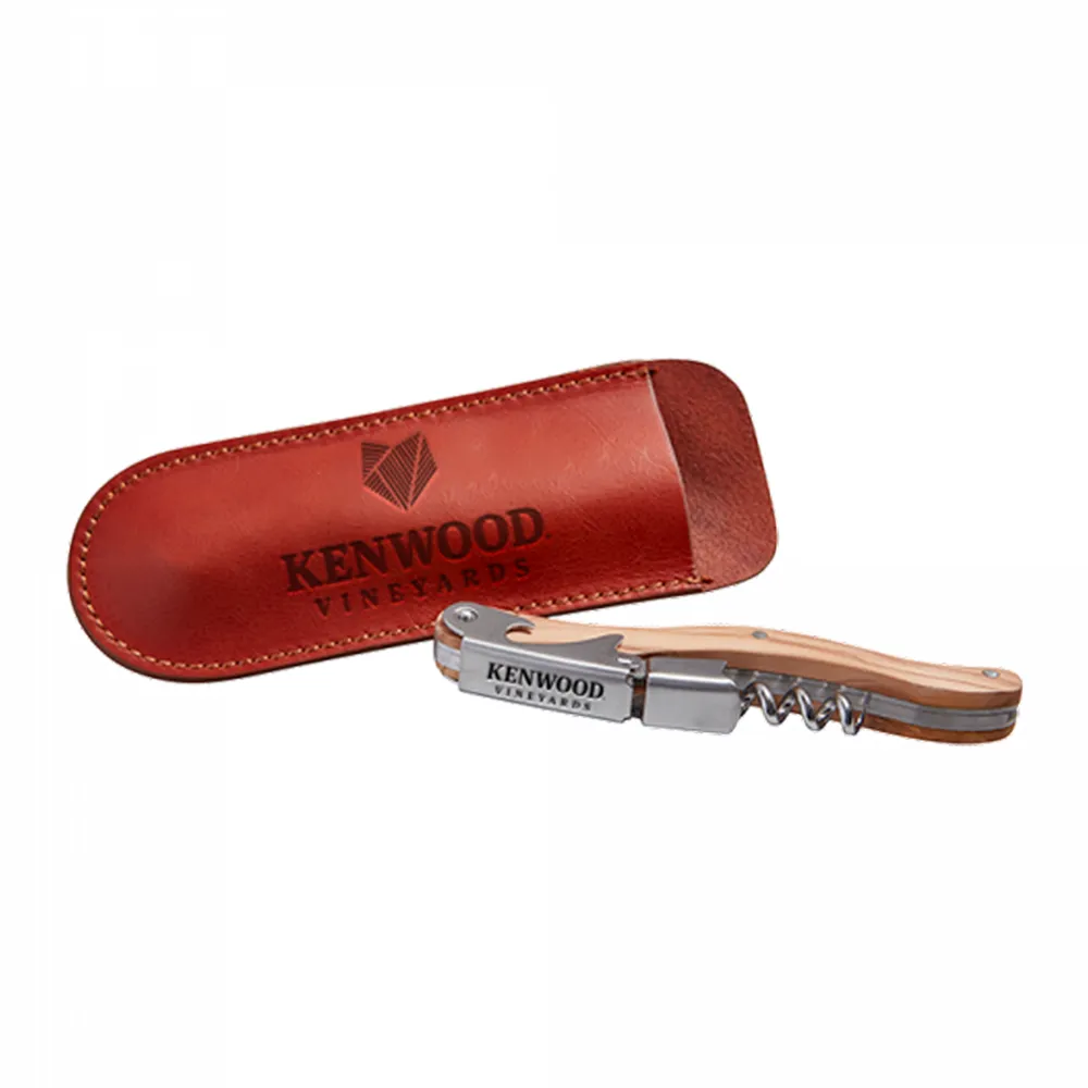 Leather Corkscrew Gift Sleeve 6