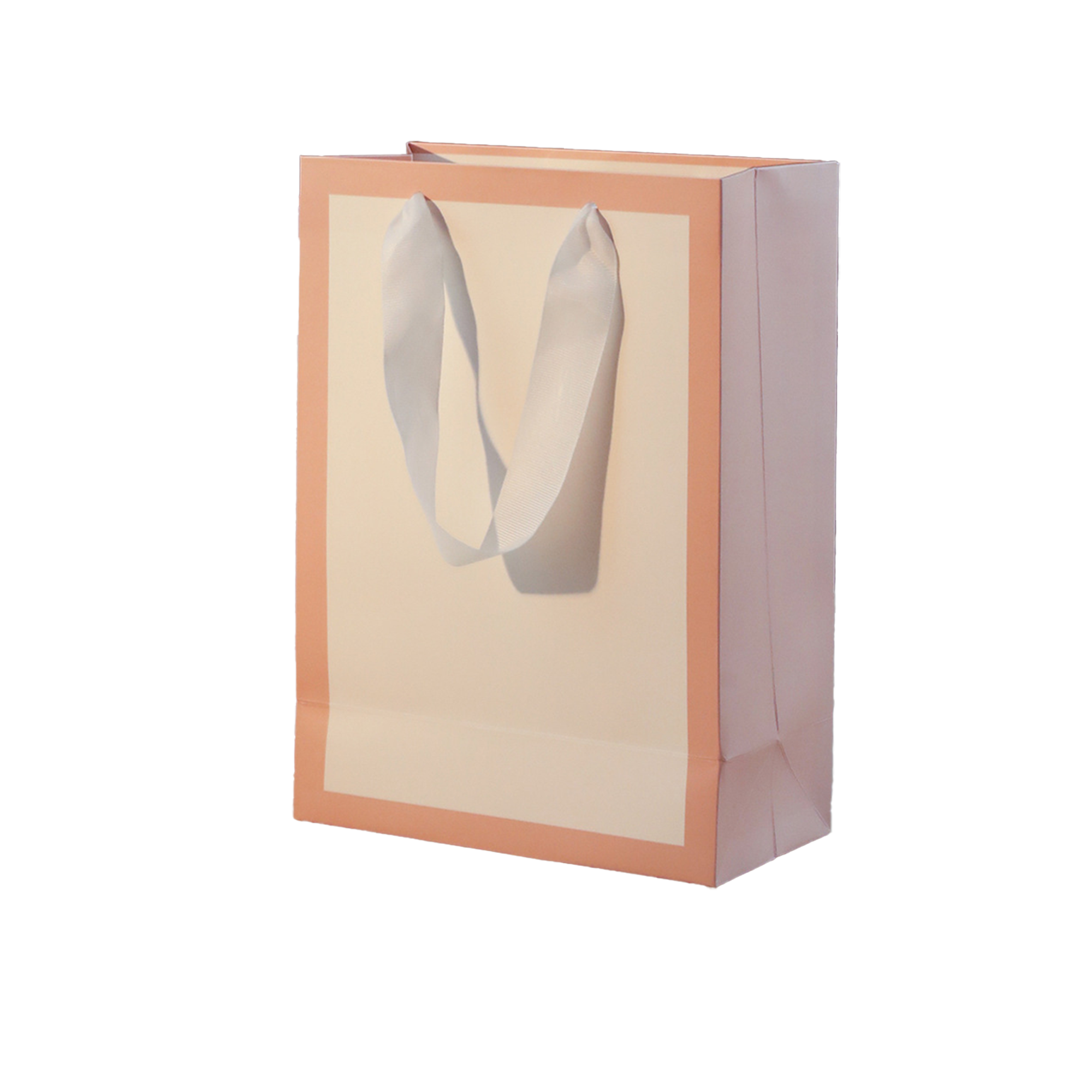 White Cardboard Shopping Satchel 2