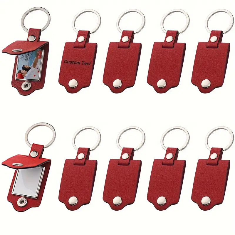 PU Leather Keychain 1