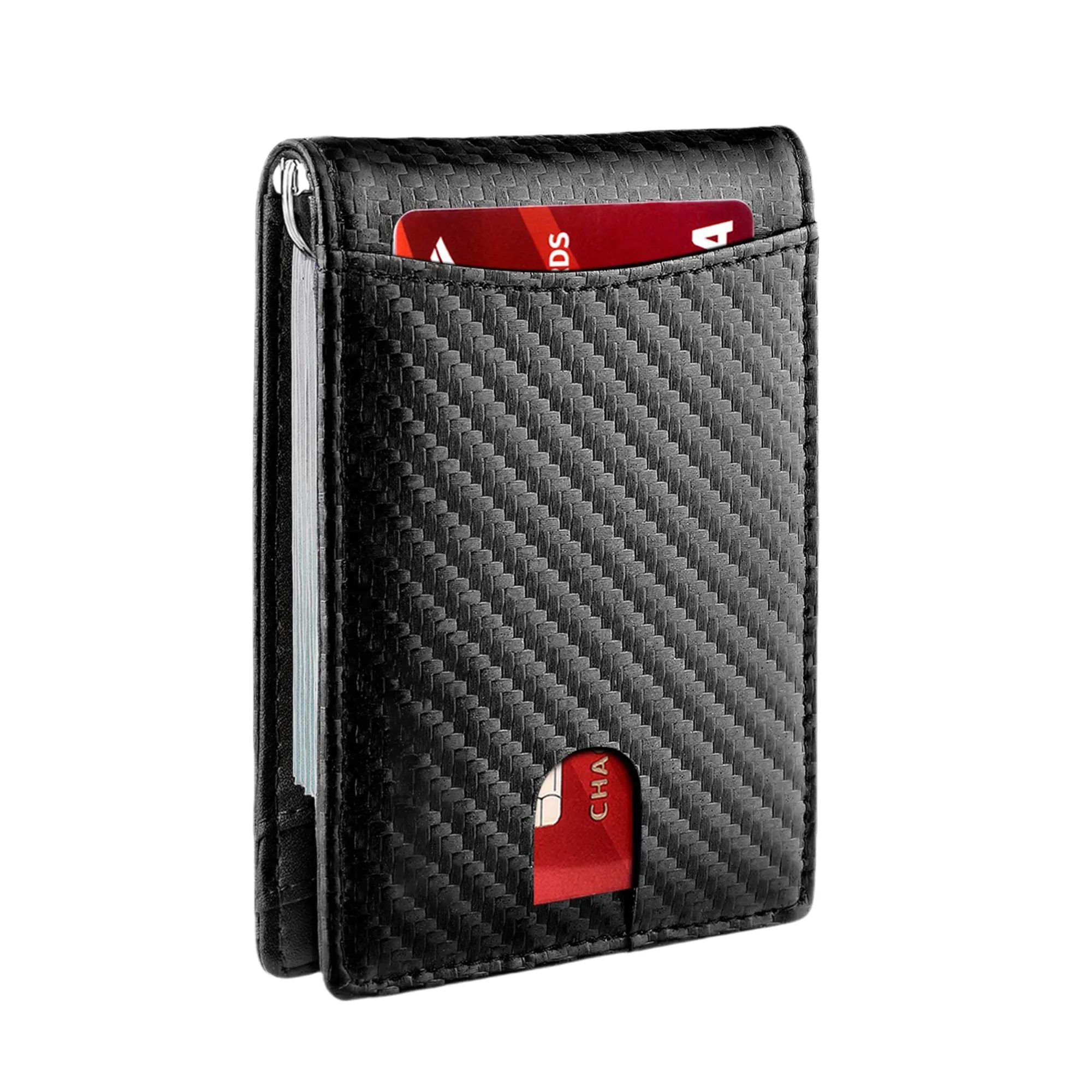 RFID Shielded Bifold Wallet - Genuine Leather & Durable 12