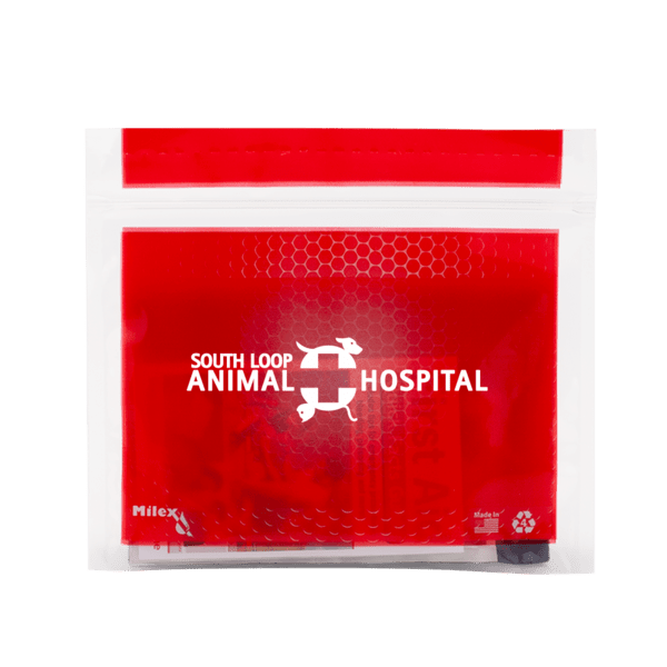 Pet Safety & First Aid Kit in a Resealable Plastic Bag 4