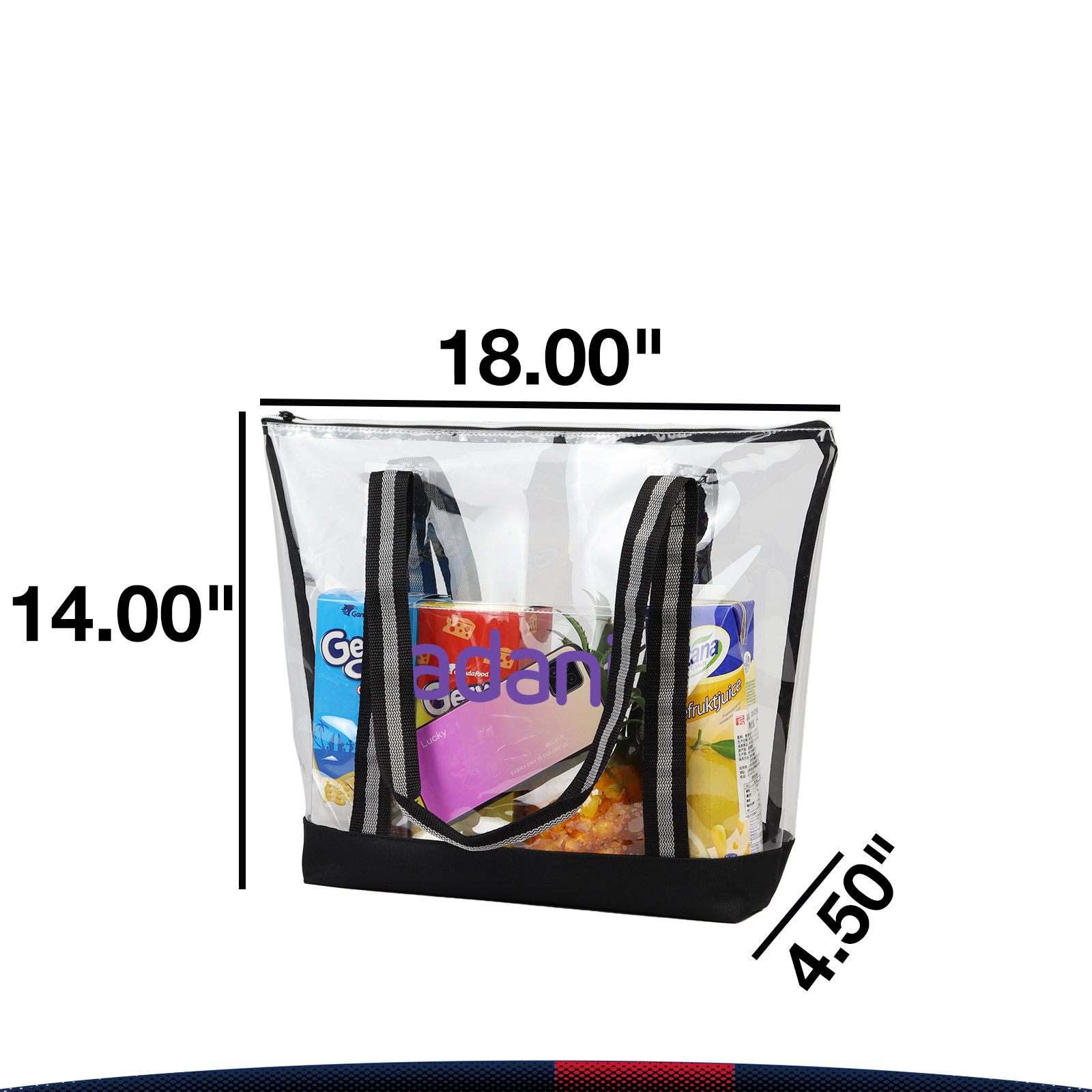 Rnelis Clear Tote Bag 2