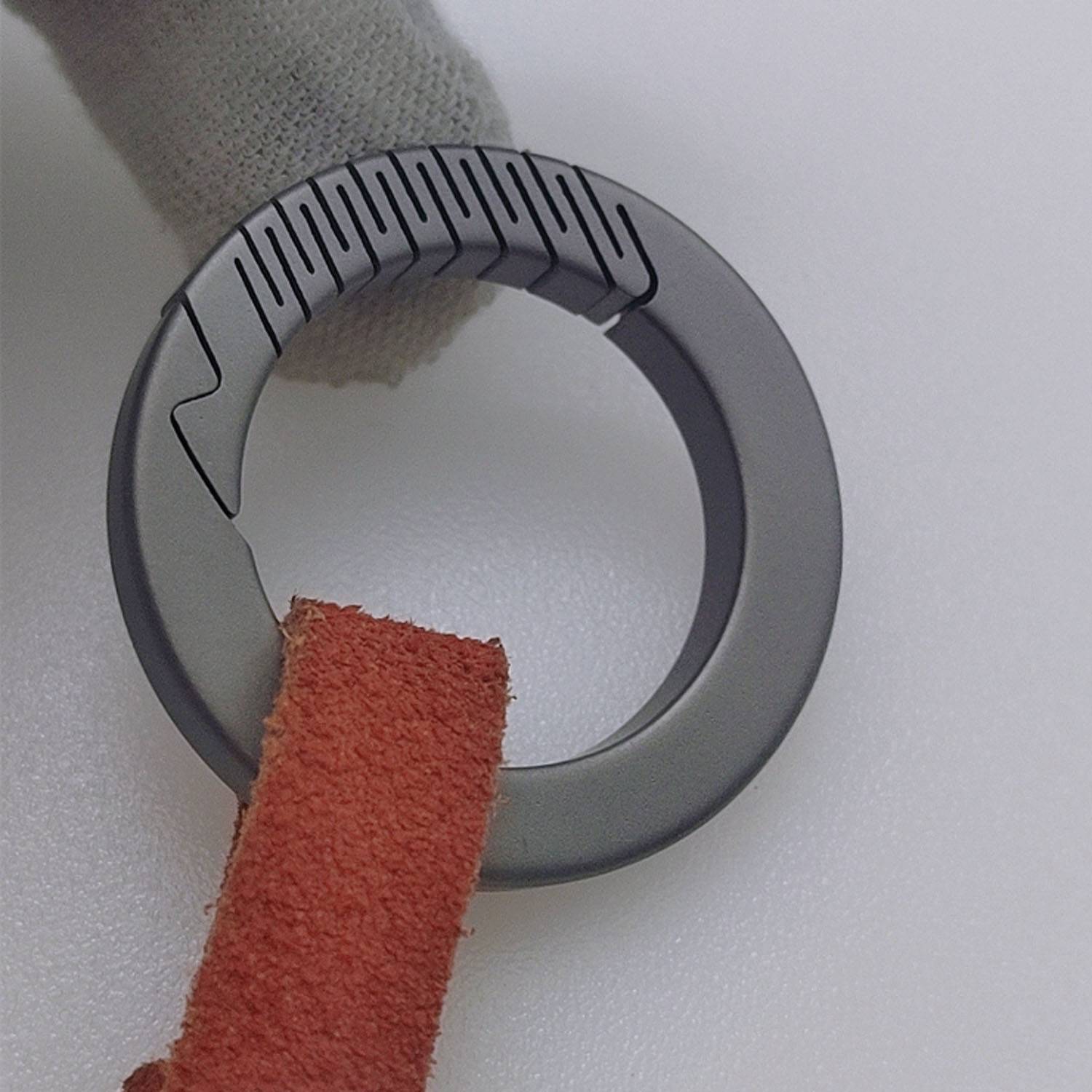 Titanium Round Carabiner Clip 9