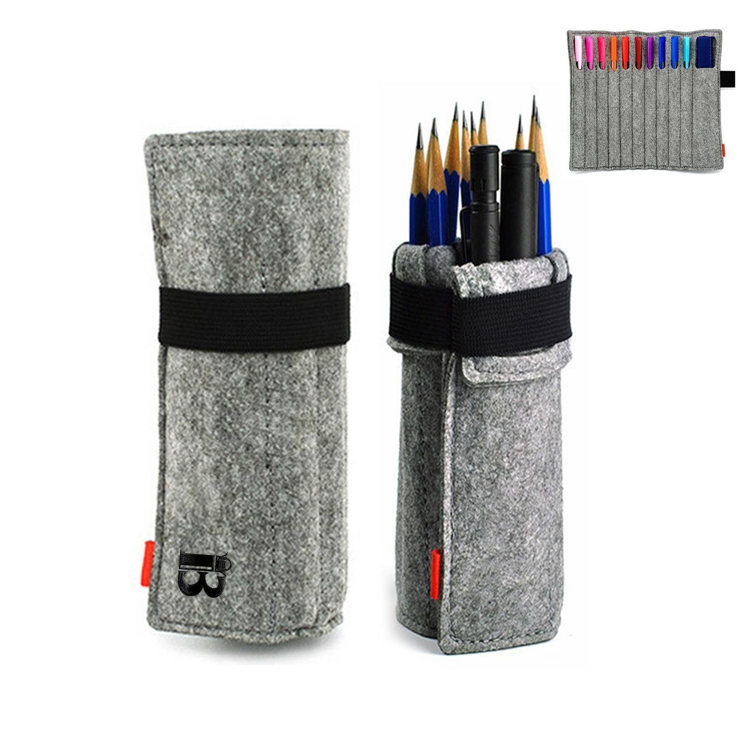 Roller Pencil Case W/ Zippered