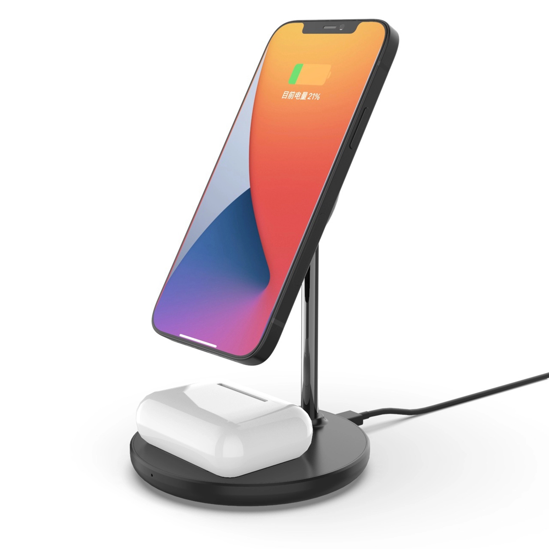 2 in 1 15w Wireless Magnetic Charger 3