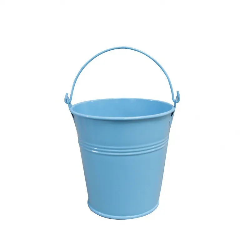 64Oz. Small Metal Buckets With Handle 1