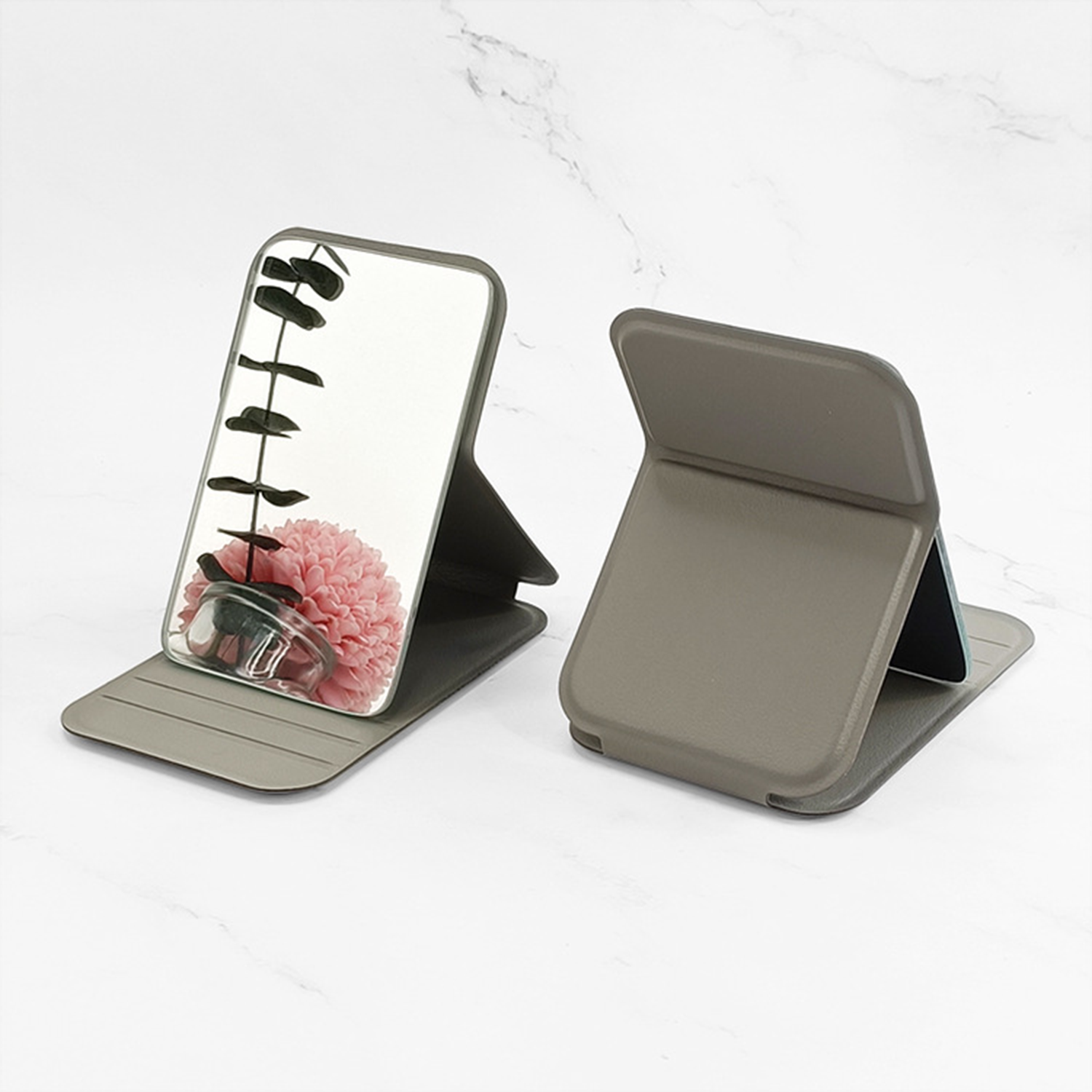 Pu Leather Pocket Mirror 4
