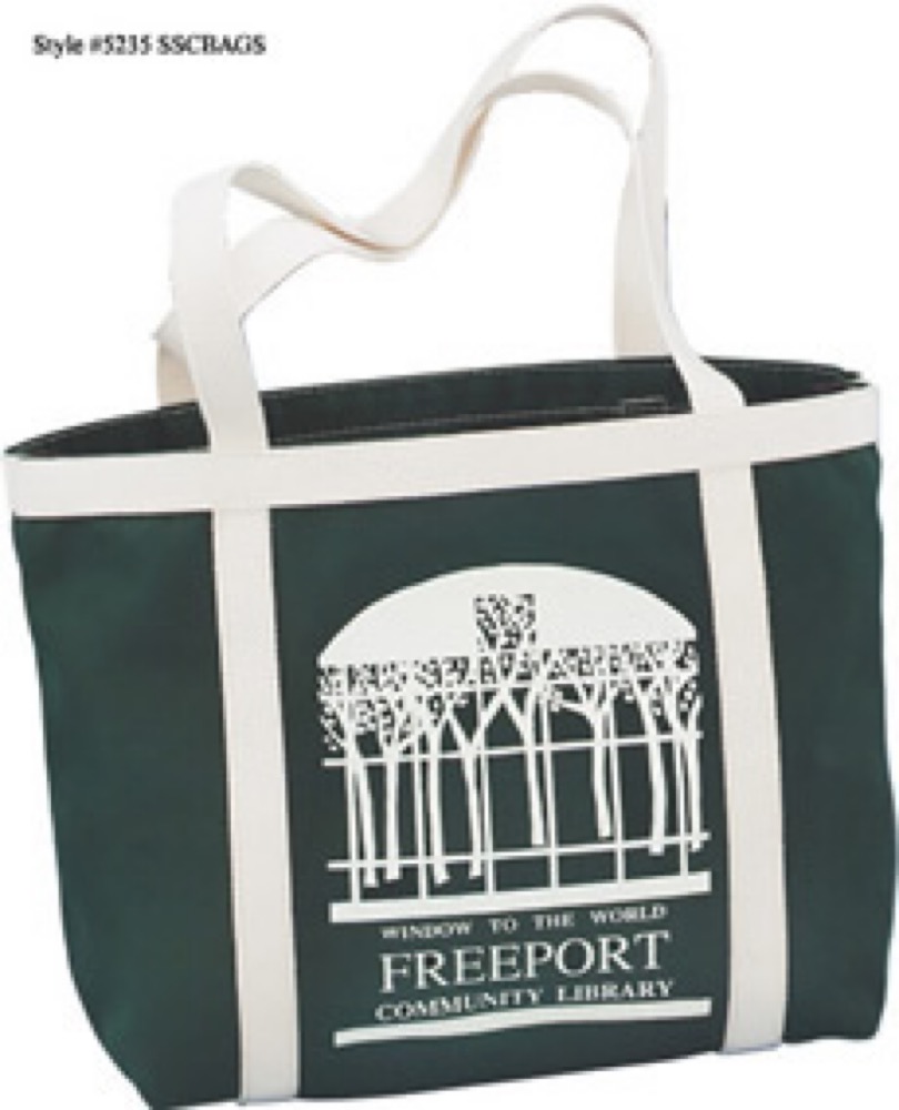 18 Oz. Natural Canvas Town & Country Tote Bag 2