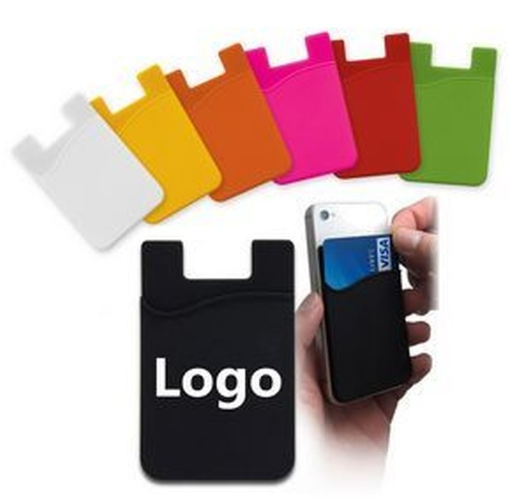Cell Phone Card Wallet (3 1/2"x2") 1