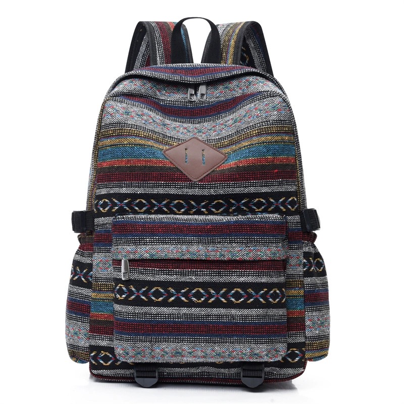 Purse- Boho Style Ethnic Backpack 4
