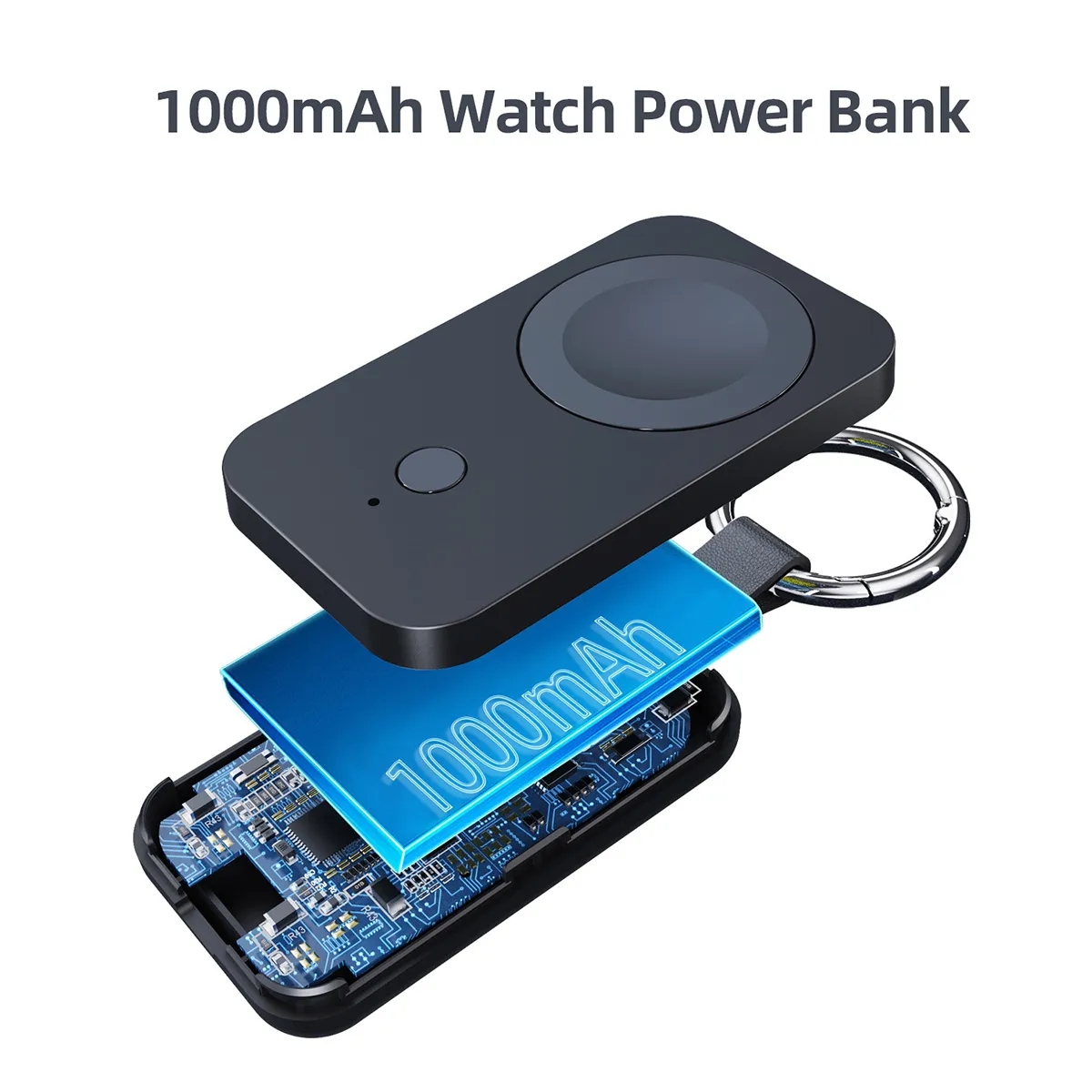 Branded In Stock Portable Wireless Charger For Apple Watch 6