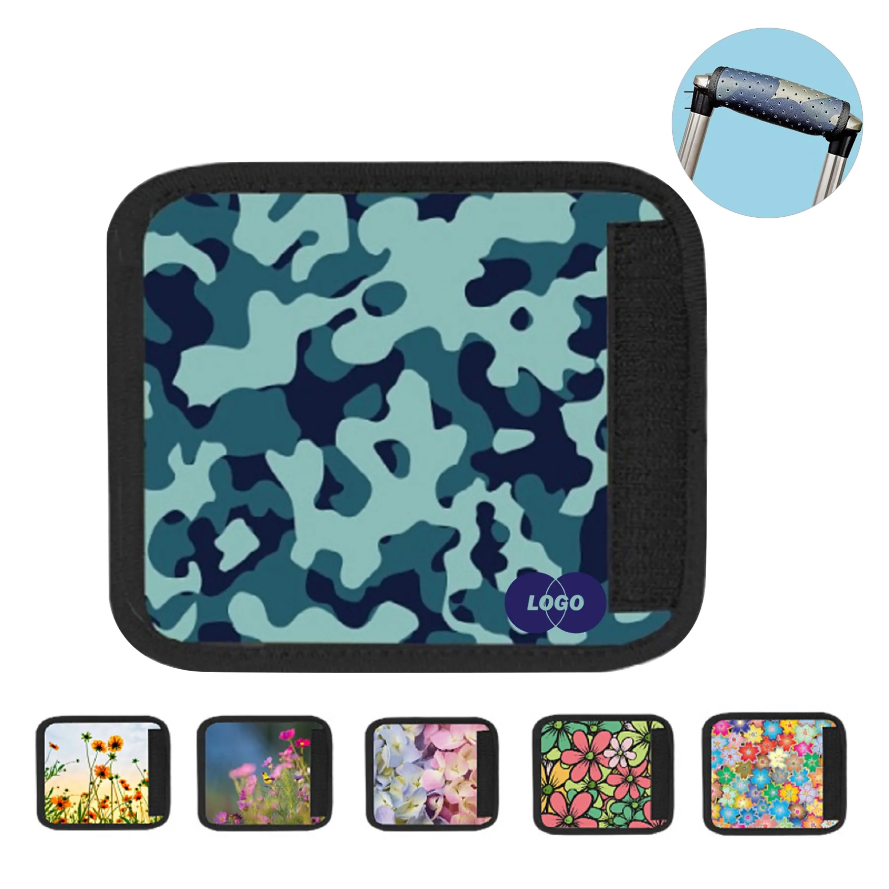 Neoprene Luggage Handle Wrap