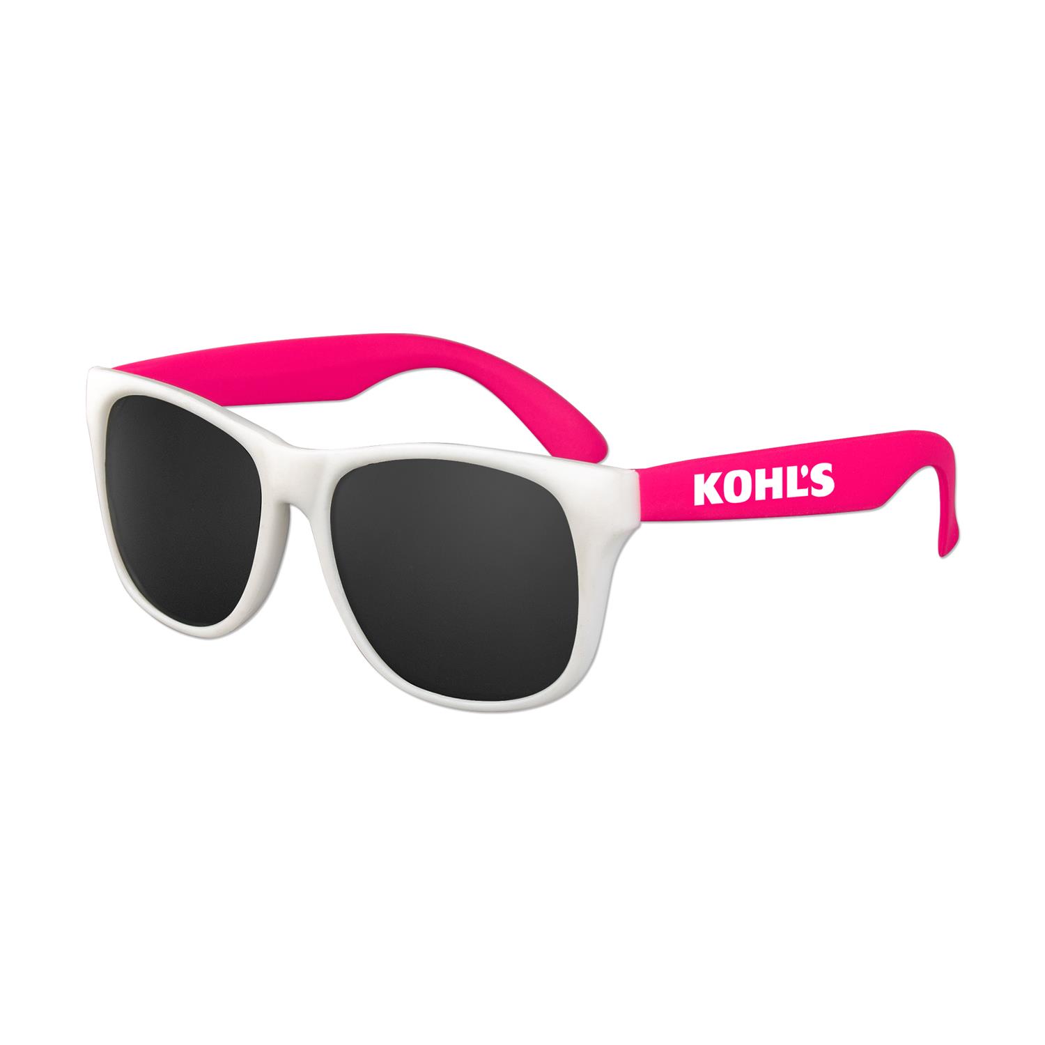 White Frame Classic Sunglasses 7