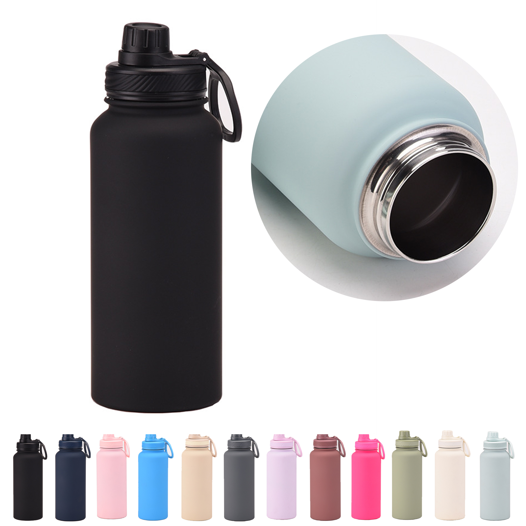 35oz Stainless Steel Water Bottle, custom water bottle with logo imprint 2