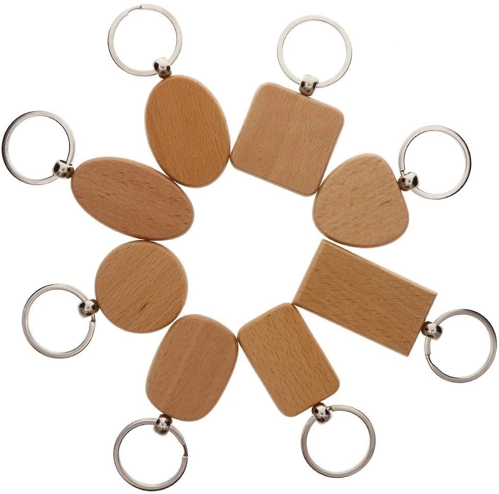 Wooden Key Chain 2
