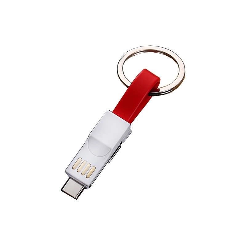 3-in-1 Magnet Charging Cable With Key Chain 1